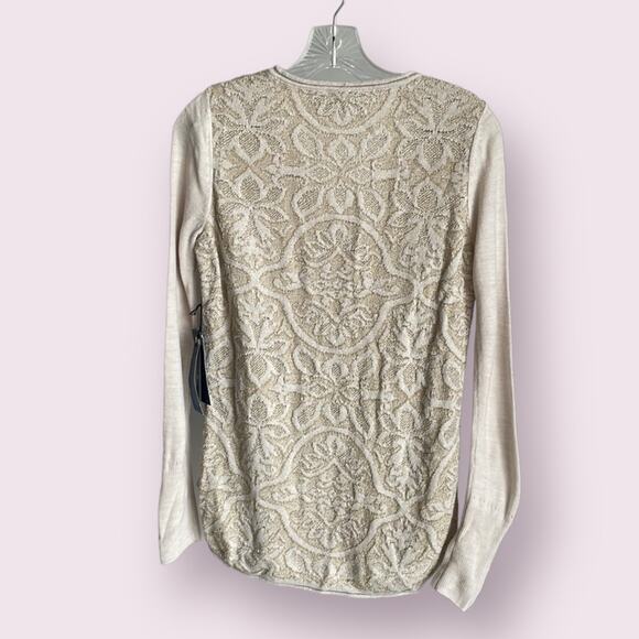 NWT Simple Vera Long Sleeve Top Size MP - Picture 2 of 6